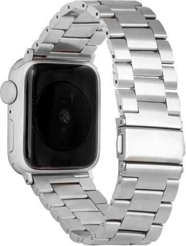 Miniatura 9 de Bandini Correa de acero inoxidable para Apple Watch de 1.575 pulgadas, 1.614 pulgadas, 1.496 pulgadas, para mujeres y hombres, correa de repuesto