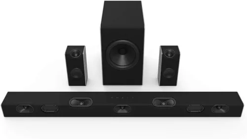 Miniatura 2 de VIZIO SB36514-G6 36 pulgadas 5.1.4 Sistema de sonido de cine de alta calidad en casa con Dolby Atmos y altavoz de subgraves inalámbrico, color negro