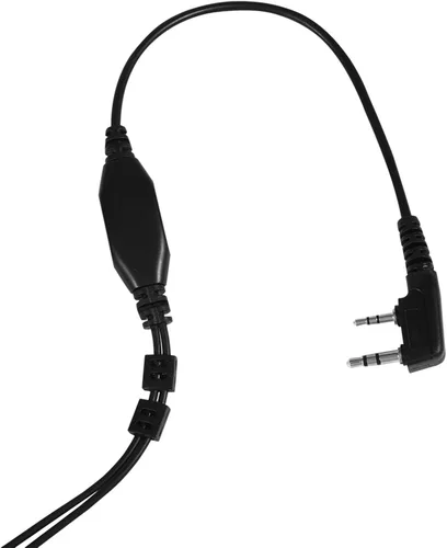 Miniatura 5 de Yoidesu 143 Micrófono de garganta Tubo Acústico Auricular PTT para UV5R Radio de 2 vías, Walkie Talkie, Micrófono de garganta PTT Auricular