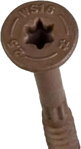Miniatura 7 de Simpson Strong-Tie SDWS16300QR50 Tornillo de marco SDWS de accionamiento fuerte — 0.160 pulgadas x 3 pulgadas T25, Quik Guard, Tan (50 unidades)