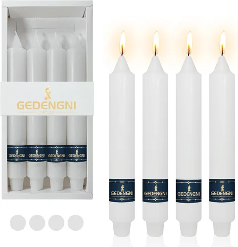 Miniatura 25 de Candelabros de Velas Cónicas Negras, Velas Cónicas Cortas de 5 pulgadas, Candelabros de Velas de Halloween Sin Goteo para Decoración de Navidad