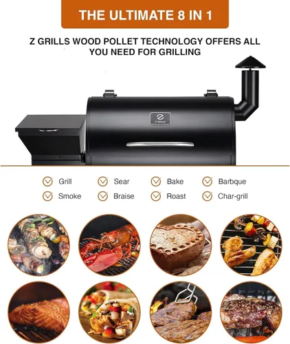 Miniatura 8 de Z grills ZPG-2020 - Asador y ahumador de pellets de madera