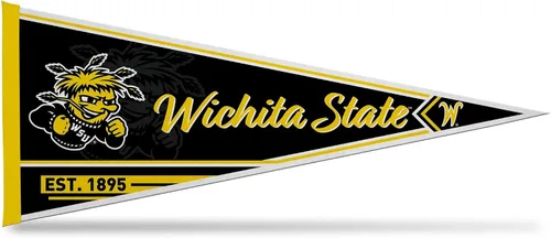 Miniatura 182 de Rico Industries NCAA Banderín Clásico de Fieltro para Decoración de Pared de 12" x 30" - Ideal para Decoración del Hogar/Dormitorio/Cueva de Hombre