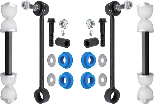 Miniatura 59 de Detroit Axle - 4 barras estabilizadoras AWD para Chrysler 300 2005-2019 Dodge Charger 2005-2008 2005-2008 Magnum Stabilizer Enlaces de extremo