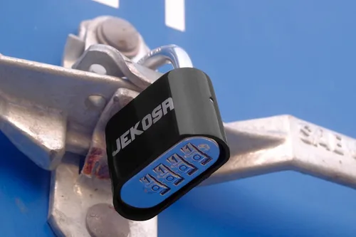Miniatura 7 de Jekosa® JKB/50 [Weatherpoof] Cerradura de combinación resistente al aire libre - Cerradura con código de 4 dígitos [sin llave] - Ideal para puerta