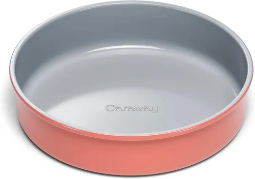 Miniatura 17 de Caraway Sartén Circular de Cerámica Antiadherente de 9" - Revestimiento de Cerámica Naturalmente Resbaladizo - No Tóxico, Libre de PTFE y PFOA - Gris