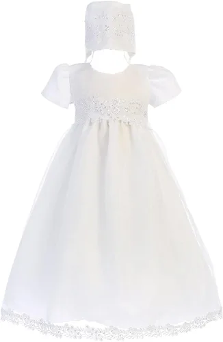 Bautizo Vestidos para Bebé Niña Vestidos de Bautizo para Bebé Niña Vestido de Encaje Ropa de Bautizo para Bebé Niña Vestido