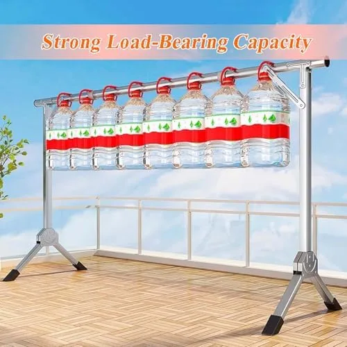Miniatura 4 de Collapsible Clothes Drying Rack, Heavy Duty 201 Stainless Steel, Space Saving Foldable Laundry Rack, Portable Garment Dryer for Indoor/Outdoor Use