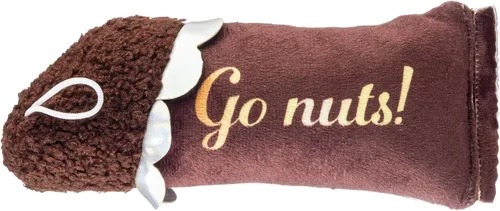 Miniatura 2 de Haute Diggity Dog Barkbells Pawtein Bar - Juguete de peluche para perros pequeños, medianos y grandes, juguetes interactivos divertidos