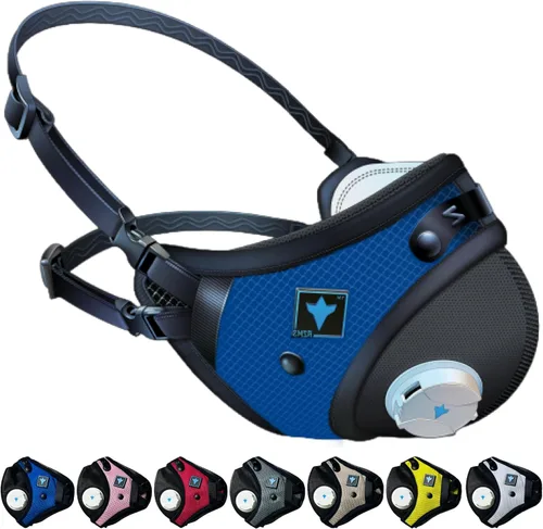 Miniatura 13 de RZ Mask RZM3 - Patented Dust Mask w/ 99.9% Carbon Filtration, Anti Fogging, 360° Seal with 3 Straps, 50% Better Breathability Amarillo