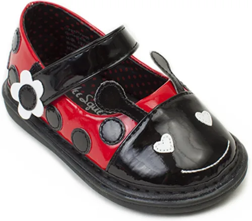 Wee Squeak Zapatos chirriantes para niños pequeños con chirriador extraíble en estilos y colores divertidos para niños y niñas