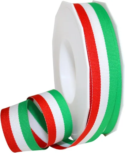 Morex Ribbon Cinta de grogrén de poliéster a rayas, decoraciones de fiesta, envoltura de regalos, patrones divertidos, 7/8 pulgadas por 20 yardas,