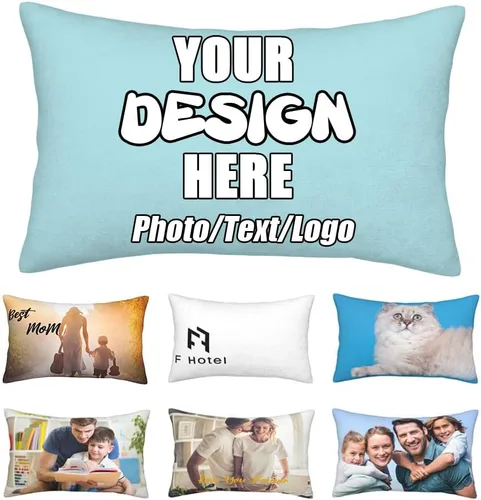 Miniatura 43 de Funda de almohada decorativa personalizada con foto de pareja, funda de cojín decorativo personalizada, fundas de almohada personalizadas