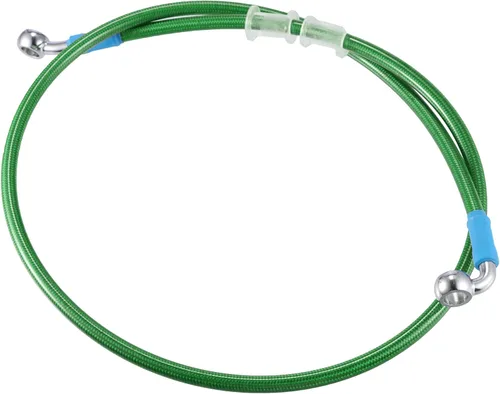 Miniatura 23 de X AUTOHAUX 31.5 in AN3 M10 Línea de freno hidráulico para coche, manguera de aceite, 28 ° 90 ° acero inoxidable para coche, motocicleta, motocross