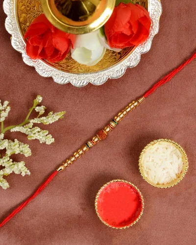 Miniatura 10 de Rakhi/Rakhi para hermano/Conjunto de Rakhi/rakhi para hermano y Bhabhi/Tarjeta Rakhi/Rakhdi/Enviar rakhi a EE.UU./Rakhi para hermano con set