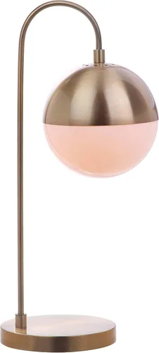 Miniatura 7 de SAFAVIEH Lighting Collection Cappi - Moderna lámpara de mesa negra de 21 pulgadas para dormitorio, sala de estar, oficina en casa, escritorio, Negro
