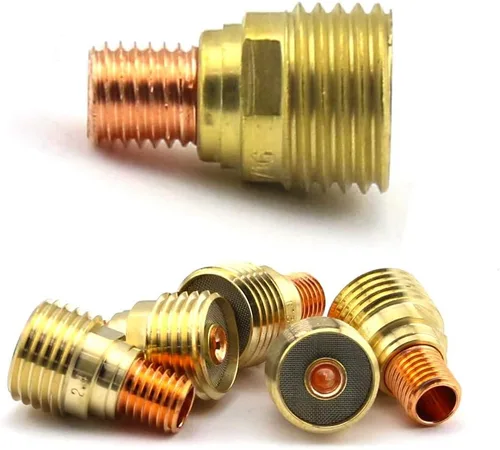 WeldingCity Paquete de 5 unidades de cuerpo de pinza de lente de gas 45V41 (0.020") para soplete de soldadura TIG Serie 9, 20 y 25 en Weldcraft