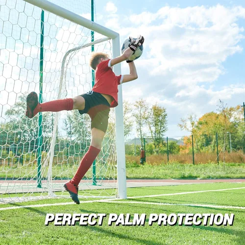 Miniatura 5 de Guantes de Portero Sportout con Protección de Dedos, Guantes de Fútbol Respirables, Látex de 4mm, para Niños, Jóvenes y Adultos