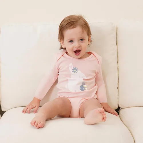 Miniatura 3 de V.&GRIN Conjunto de pijama de algodón de manga larga para bebé niña, para otoño e invierno