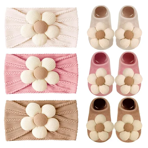 Miniatura 9 de 30 diademas de gasa para niñas pequeñas, suaves y elásticas, accesorios para el cabello para bebés, niñas, recién nacidos, bebés y niños pequeños