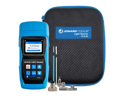 Miniatura 15 de Jonard Tools PON-55 Medidor de Potencia de Red Óptica Pasiva (-35 a +15 dBm) para BPON/EPON/GPON, Versión APC