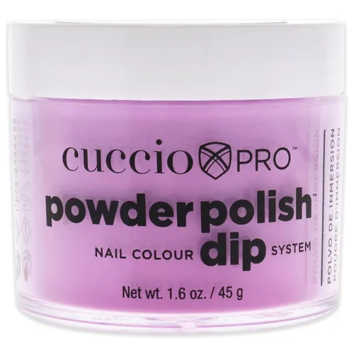 Miniatura 7 de Cuccio Esmalte de uñas en polvo de color, laca para manicura y pedicura, polvo altamente pigmentado que está finamente molido, acabado fuerte