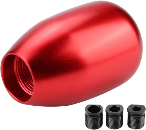 Miniatura 5 de Pomo de cambio de marchas de 5 velocidades para coche, pomo manual de cambio de marchas con cabezal de palanca de cambios y palanca de cambios con 3