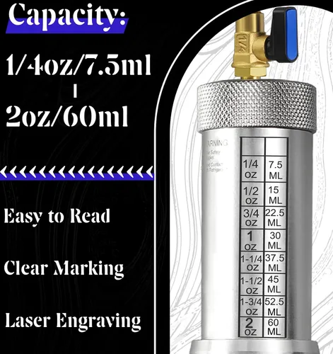 Miniatura 5 de Kit de inyector de tinte de aceite de CA R134A y R1234YF y R410A con acoplador rápido R134A R1234YF Acoplador rápido Adaptador R410A 2 comprobadores