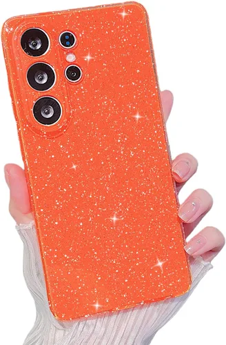 Miniatura 138 de MINSCOSE Compatible con Samsung Galaxy S22 Plus Case, Bonito Color Neón Brillante, con Purpurina Brillante Delgada Resistente a Golpes de Silicona