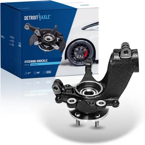 Miniatura 105 de Detroit Axle - Nudos de dirección delanteros de 2.5L de 2 piezas para Toyota 12-17 Camry, 2 nudos de dirección y conjunto de rodamiento de rueda