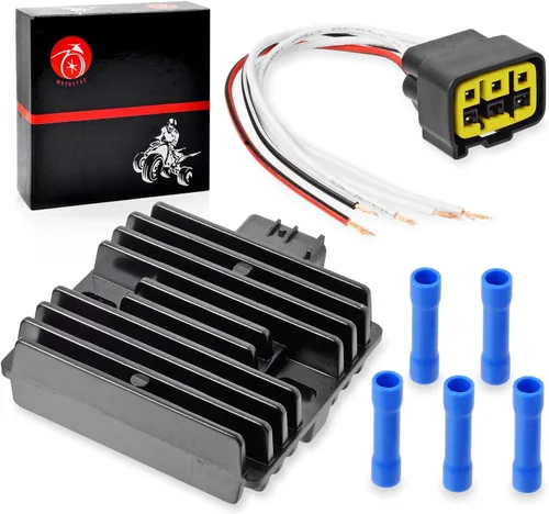 Miniatura 4 de Regulador de Voltaje Rectificador y Enchufe Para YAMAHA Grizzly 660 Raptor 700 700R YFZ450R YFZ450X SXV700 SXV60 Rhino 450 660 YXR45 YXR660 YP400