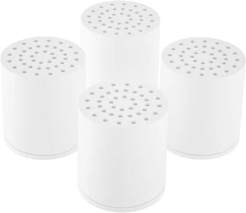 Miniatura 11 de Filtro de ducha de 20 etapas para agua dura, con 1 cartucho reemplazable, filtro de agua de ducha de alto rendimiento para eliminar cloro y flúor