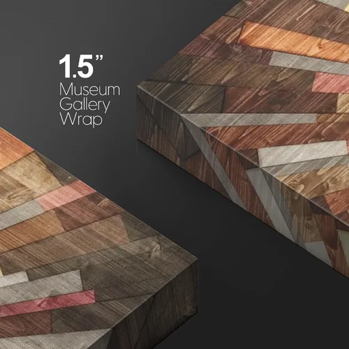 Miniatura 5 de Wall26 - Arte de pared estampado en lienzo con decoración occidental sobre panel de madera, naturaleza salvaje con sol y cielo brillantes, arte