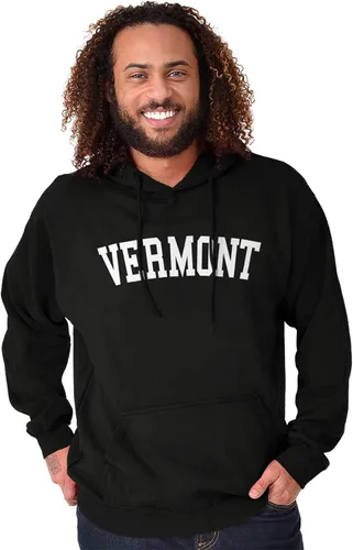 Miniatura 23 de Simple Classic Souvenir Vermont Sudadera con capucha Mujer Hombres