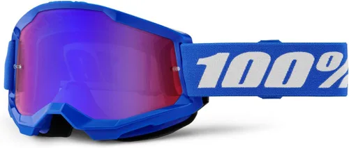 Miniatura 19 de 100% STRATA 2 Goggles – Gafas deportivas para motocross y ciclismo de montaña – Gafas para ciclistas – Gafas de motocross para hombre