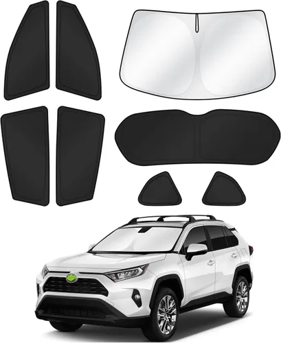 Miniatura 15 de Canvcle Parasol para parabrisas para Honda Civic de 11ª generación 2022-2025 2026 (no para Hatchback), kit de cubierta para ventana trasera lateral