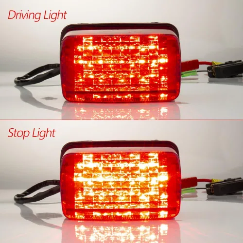 Miniatura 2 de Luz trasera de freno para cuatrimoto, luces de freno LED compatibles con Yamaha Grizzly Big Bear Bruin Kodiak Wolverine Rhino Viking 5KM-8472C-10-00