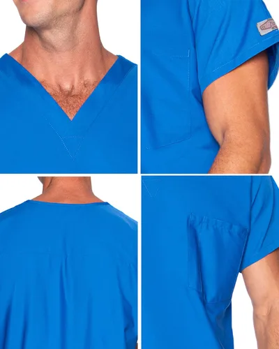 Miniatura 4 de Scrub Zone 71221 - Top unisex con cuello en V