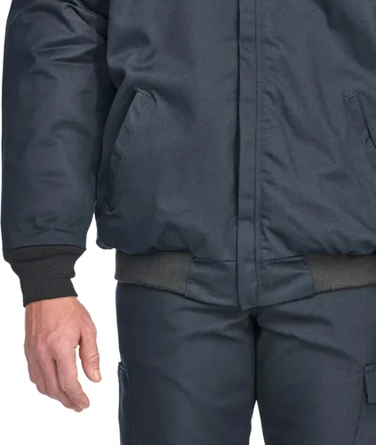 Miniatura 7 de Bulwark FR mens Flame Resistant 9 Oz Twill Cotton Excel Fr Team Jacket, Navy