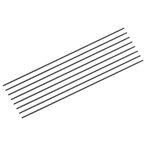 Miniatura 13 de MECCANIXITY Varilla de fibra de carbono, 0.020 in x 5.906 in para coche RC avión, herramienta de bricolaje, tubo de ala de brazo cuadricóptero