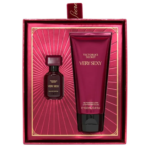 Victoria's Secret Very Sexy Mini Fragrance Duo Set de regalo, Eau de Parfum y loción de viaje