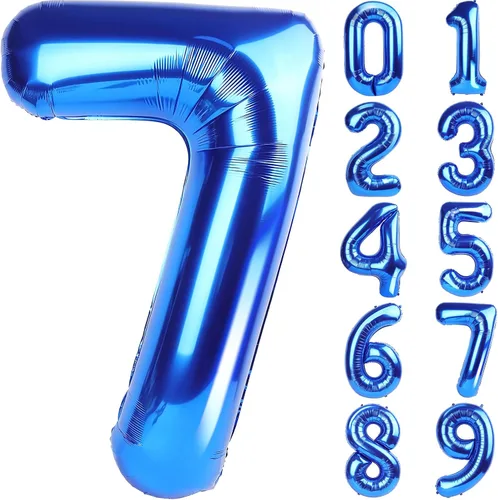 Miniatura 77 de SINBEE Globo dorado del número 10, papel de aluminio Mylar de 40 pulgadas, decoración de fiesta reutilizable para cumpleaños, aniversario, Oro
