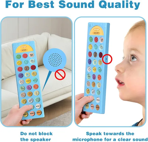Miniatura 8 de Joyreal Dispositivo AAC para Autismo, Herramientas de Comunicación No Verbal para Terapia del Habla y Rehabilitación de Accidente Cerebrovascular.