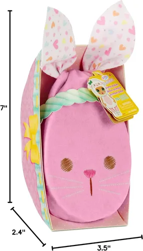 Miniatura 5 de Baby Born Surprise Animal Babies Series 5/Desenvolver sorpresas; Muñecas coleccionables con funda suave y bolsa de conejo; dinosaurio, unicornio
