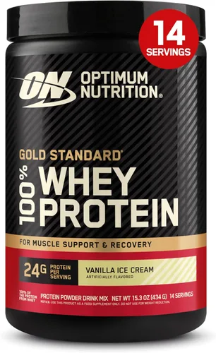 Miniatura 56 de Optimum Nutrition Gold Standard - Proteína en polvo de 100% suero de leche, sabor rollo de canela, 2 libras (paquete de 1) (el embalaje puede variar)