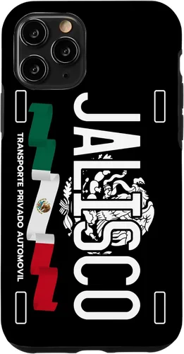 Estética de la placa de matrícula de Jalisco para iPhone 11 Pro, Jalisco México, Jalisco