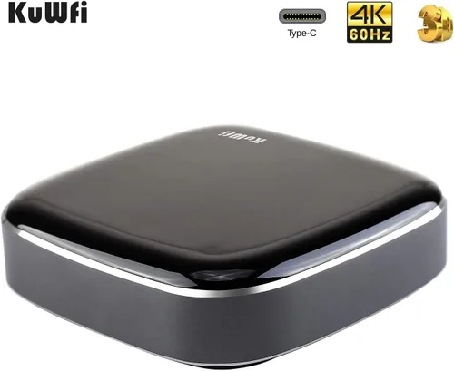 Miniatura 2 de KuWFi Tipo-C Captura HDMI Dongle 4K 1080P 60fps HD Videojuego de captura de tarjeta convertidor, grabador Plug and Play