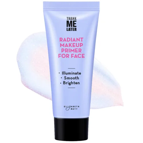 Miniatura 7 de Elizabeth Mott Thank Me Later - Prebase de maquillaje matificante para control de brillo y grasa, minimiza los poros, oculta líneas finas y arrugas