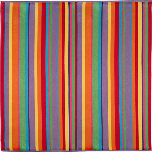 Miniatura 34 de COTTON CRAFT - Toalla de playa extra ancha con rayas ombre para dos, 147.3 x 172.7 cm - Algodón puro - Tela jacquard doble gruesa de felpa súper