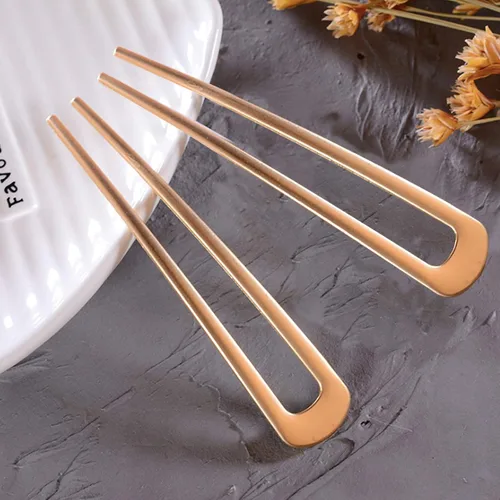 Horquillas para el cabello en forma de U, accesorios para el cabello de novia, pinzas para el cabello, pinzas para el cabello vintage, moño de